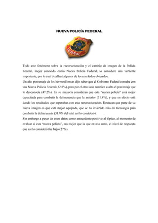 AnáLisis Seguridad PúBlica Hermosillo