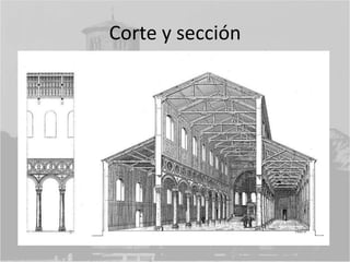 Corte y sección
 