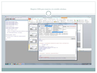 Shapirov-Wilk para mujeres y la variable eslcalaas.
 