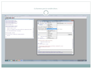 La hacemos para la variable altura .
 