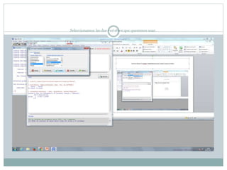Seleccionamos las dos variables que queremos usar.
 