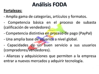 Factores clave del éxitoPoseer una masa crítica de vendedores, compradores y artículos a la venta.