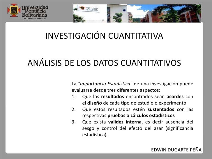 ANALYSIS DE DATOS CUANTITATIVOS EBOOK ANALYSIS DE DATOS CUANTITATIVOS EBOOK