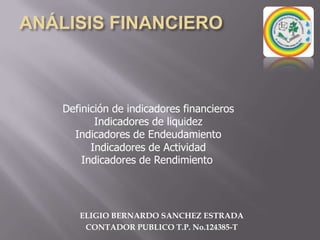 ANÁLISIS FINANCIEROMÉTODOS DE ANÁLISISMétodo de Estados Comparativos o Análisis HorizontalA través del análisis horizontal se estudian dos o tres ejercicios para verificar la evolución y complementar el análisis de la estructura.Evolución de la Inversión1°Nivel de AnálisisVariación experimentada por el Activo total y por sus componentes principales (activo cte. y no cte.) 2°Nivel de AnálisisEvolución experimentada por cada componente del activo corriente y no corriente.