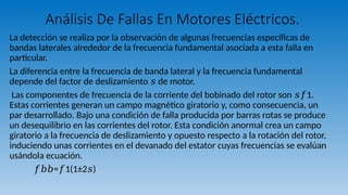 Falla En Motor Cnc Router Análisis De Fallas En Motores Eléctricos-v2.pptx