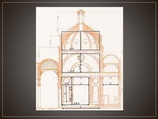 Análisis de geometría: Capilla Pazzi