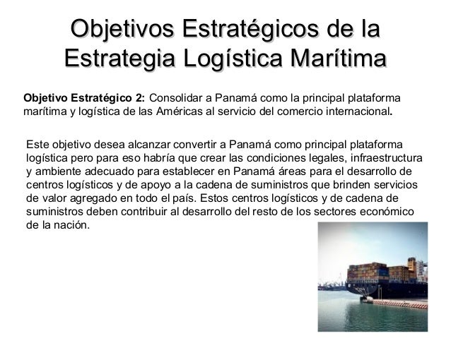Análisis de la estrategia logística amp