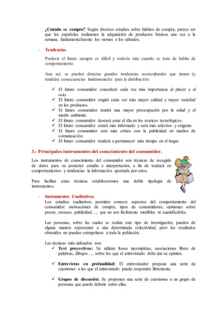 Análisis del consumidor en el punto de venta | DOCX