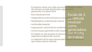Análisis del módulo arquitectónico en Villa Savoye de Le Corbusier ...
