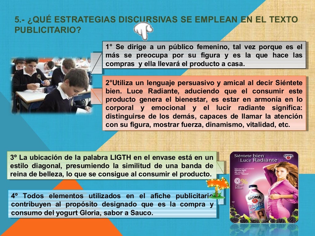 Análisis del texto publicitario de yogurt gloria1
