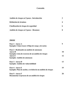 Guía Completa para el Análisis de Riesgos en C-TPAT en 5 Pasos | PDF