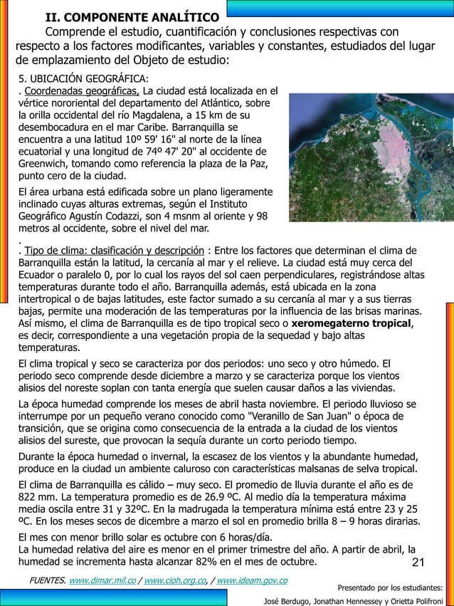 ANÁLISIS BIOCLIMÁTICO edificio la napolitana, Centro de Barranquilla