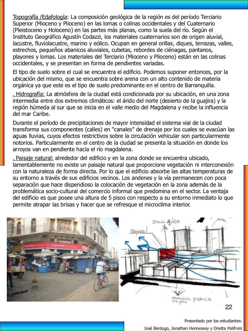 ANÁLISIS BIOCLIMÁTICO edificio la napolitana, Centro de Barranquilla