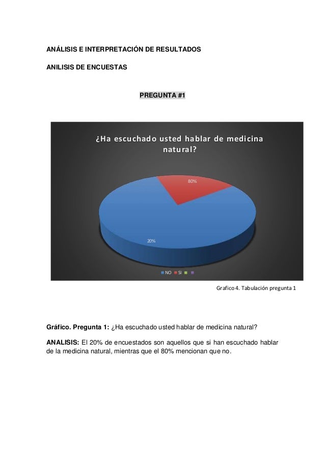 Interpretacion De Resultados Interpretacion De Resultados
