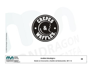 © 2009 Mondragón Unibertsitatea -




                                             Análisis Estratégico                            48
                                    Master en Innovación y Gestión de Restaurantes 2011-12
 