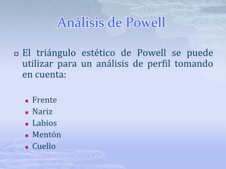 La posición de los labios varia con los mov de los incisivos y está influenciado por:La relación ósea intermaxilar sagitalInclinación de estos incisivosGrosor de los dientes