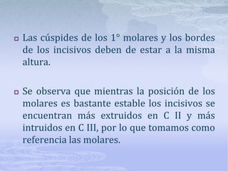 La exposición de los incisivos varía con la edad.Debe ser:5mm a los 20 años.1mm a los 50-60 añosLa exposición gingival al sonreír debe ser de 1-2mm, de esta forma quedan «enmarcados» entre el rango de movimiento de los labios.