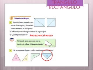 TRÁNGULO
RECTÁNGULO
ÁNGULO RECTÁNGULO
 