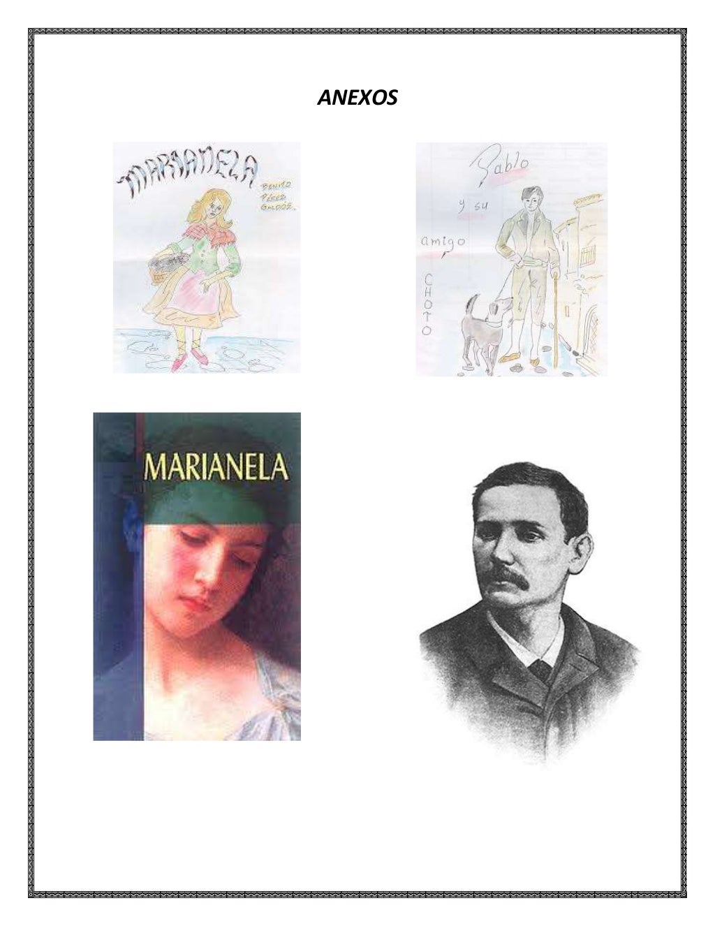 Análisis literario de la obra marianela Análisis literario de la obra marianela