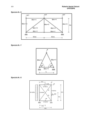 458 Roberto Aguiar Falconí
UFA-ESPE
Ejercicio N.- 6
Ejercicio N.- 7
Ejercicio N.- 8
 