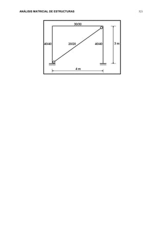 ANÁLISIS MATRICIAL DE ESTRUCTURAS 521
 