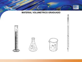 MATERIAL VOLUMETRICO GRADUADO
 