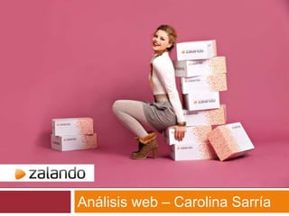 Análisis web – Carolina Sarría 
 