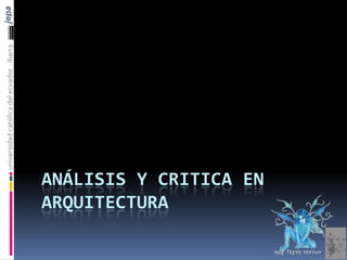 jepa universidad católica del ecuador . ibarra Análisis y critica en arquitectura αρχΤεχνητεκτων 