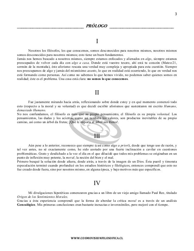 Análisis y síntesis Genealogía de la Moral, Friedrich