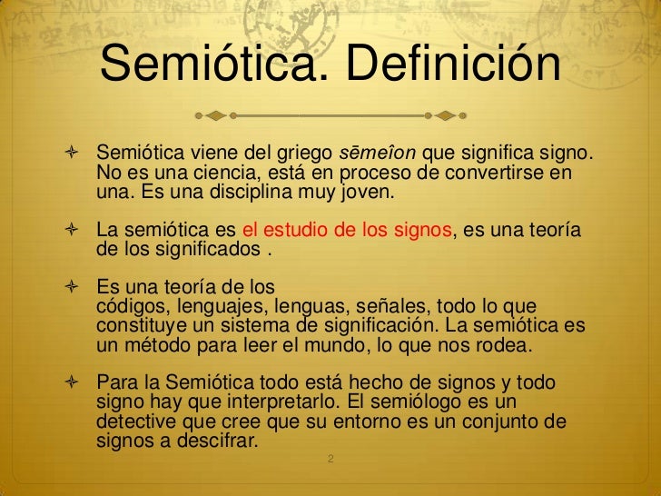 Analisis semiótico
