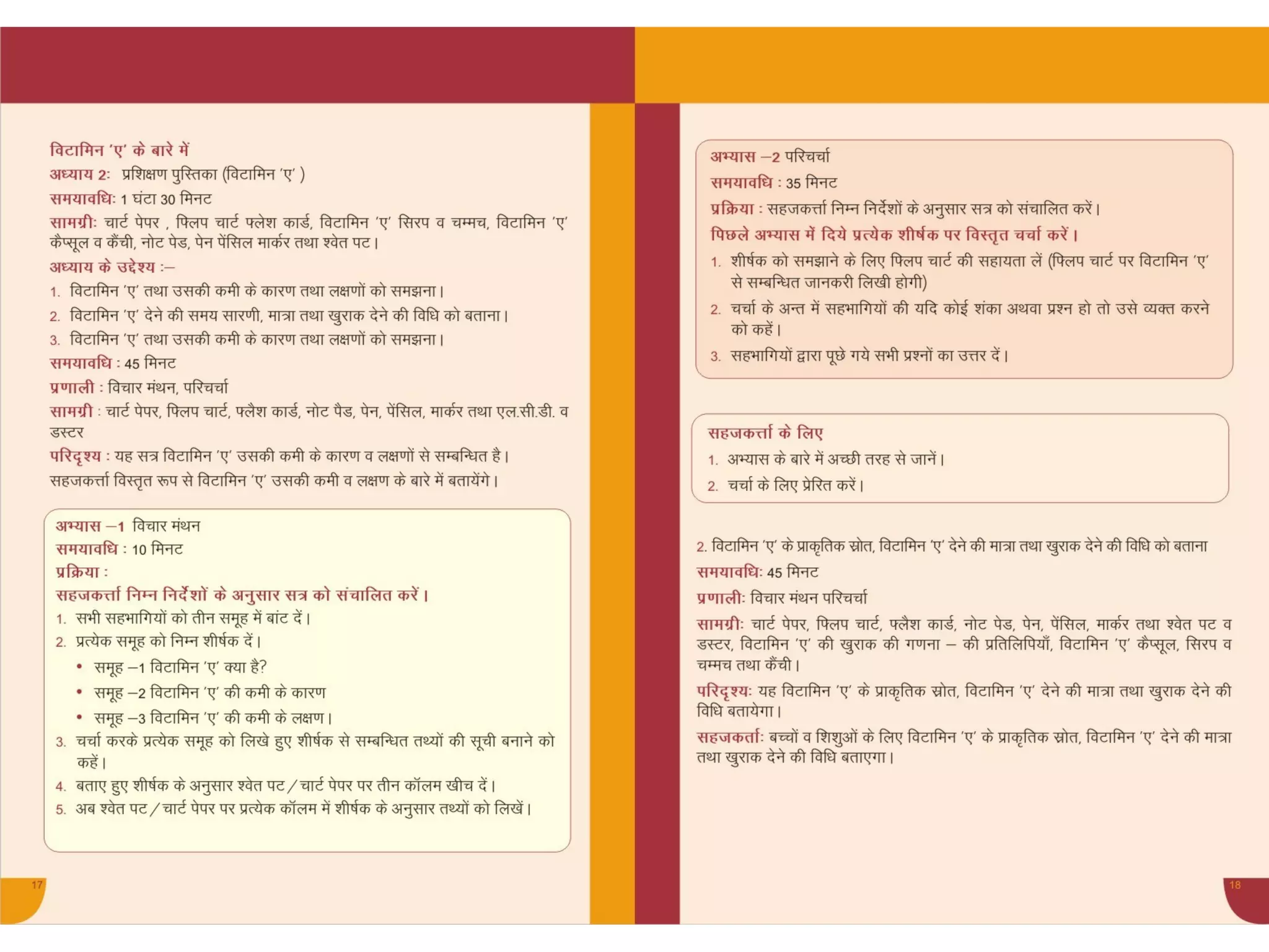 Anm facilator for vitamin a