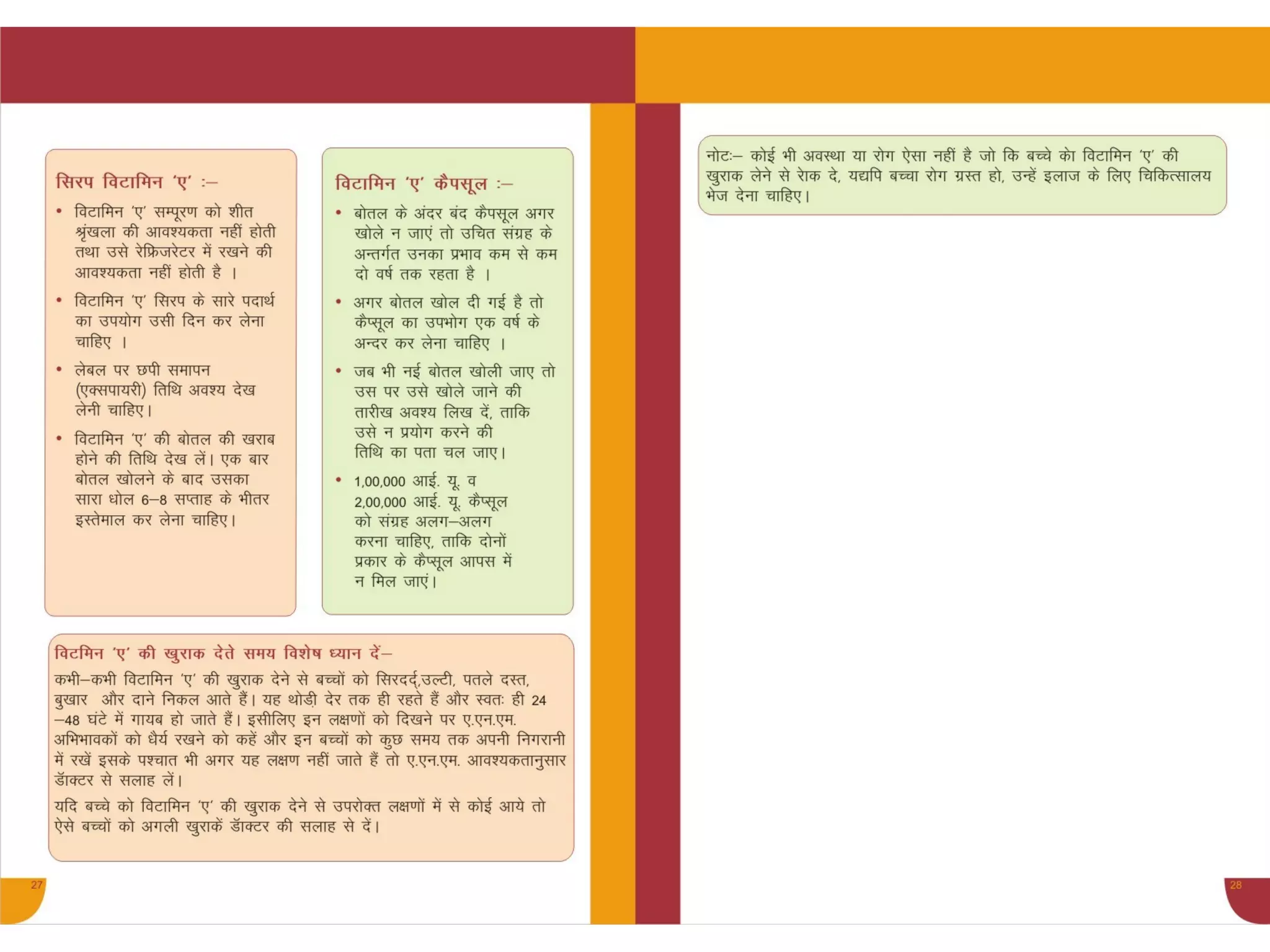 Anm facilator for vitamin a