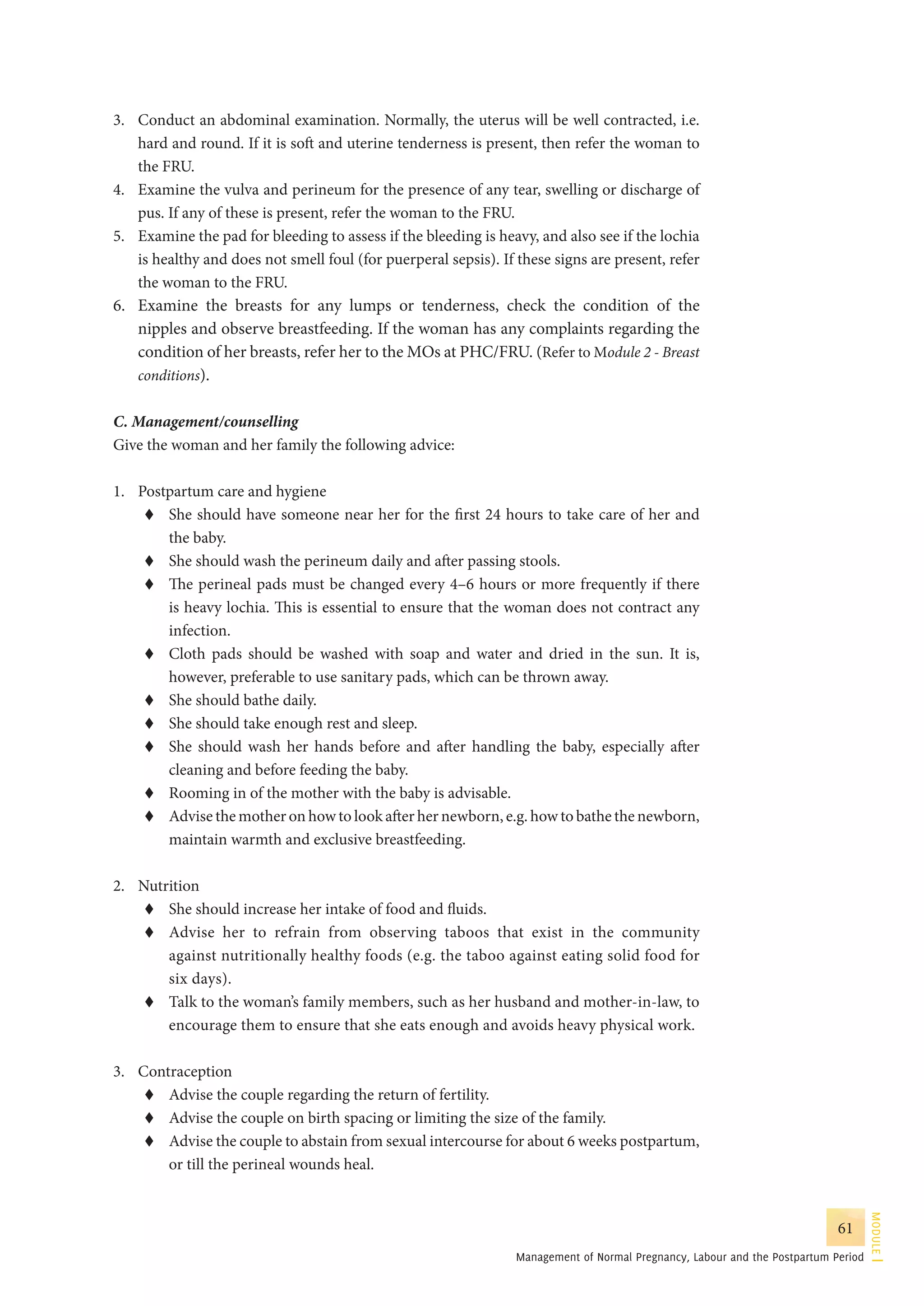 Guidelines for antenatal care and skilled attendance at birth by ANMs ...