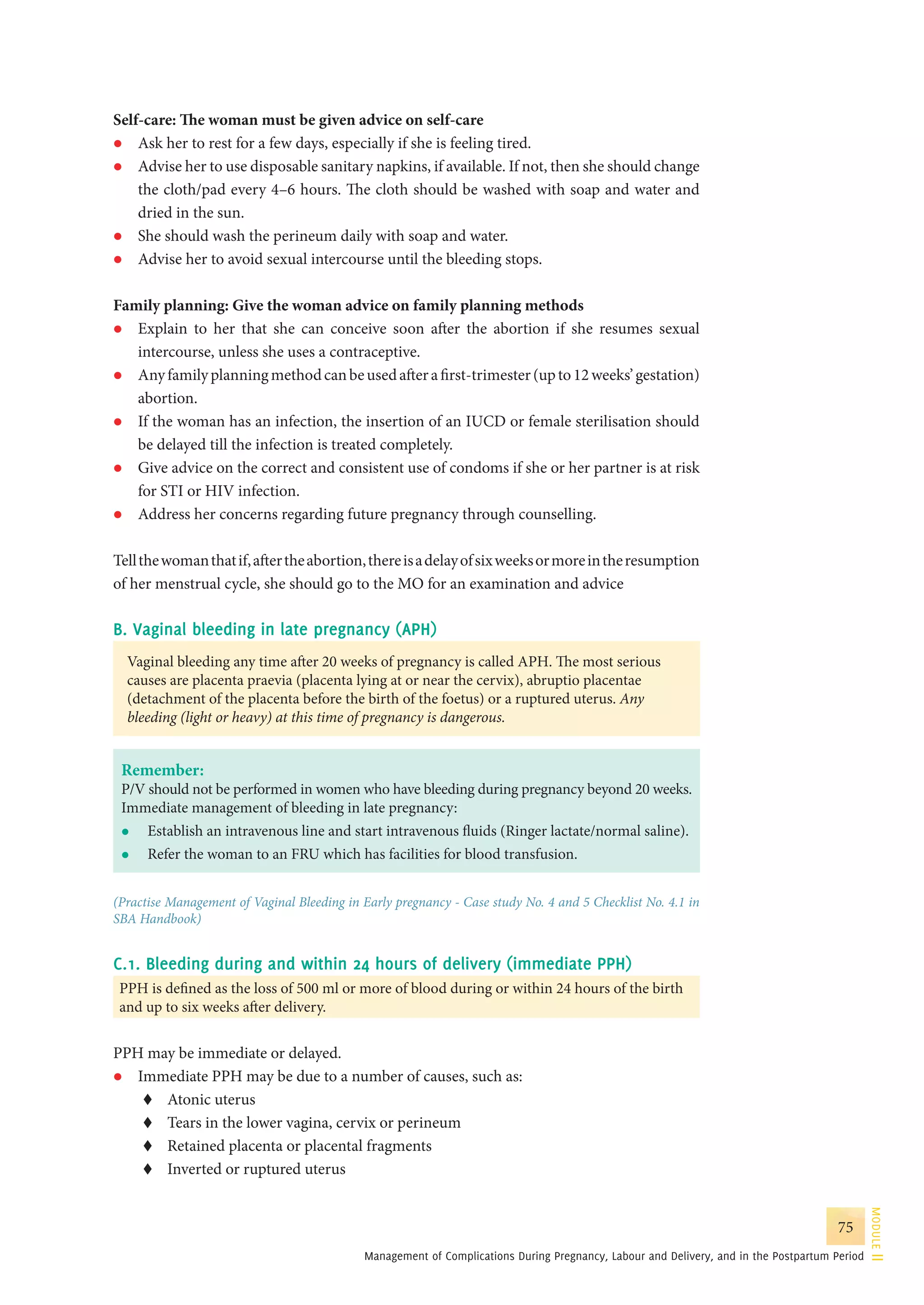 Guidelines for antenatal care and skilled attendance at birth by ANMs ...