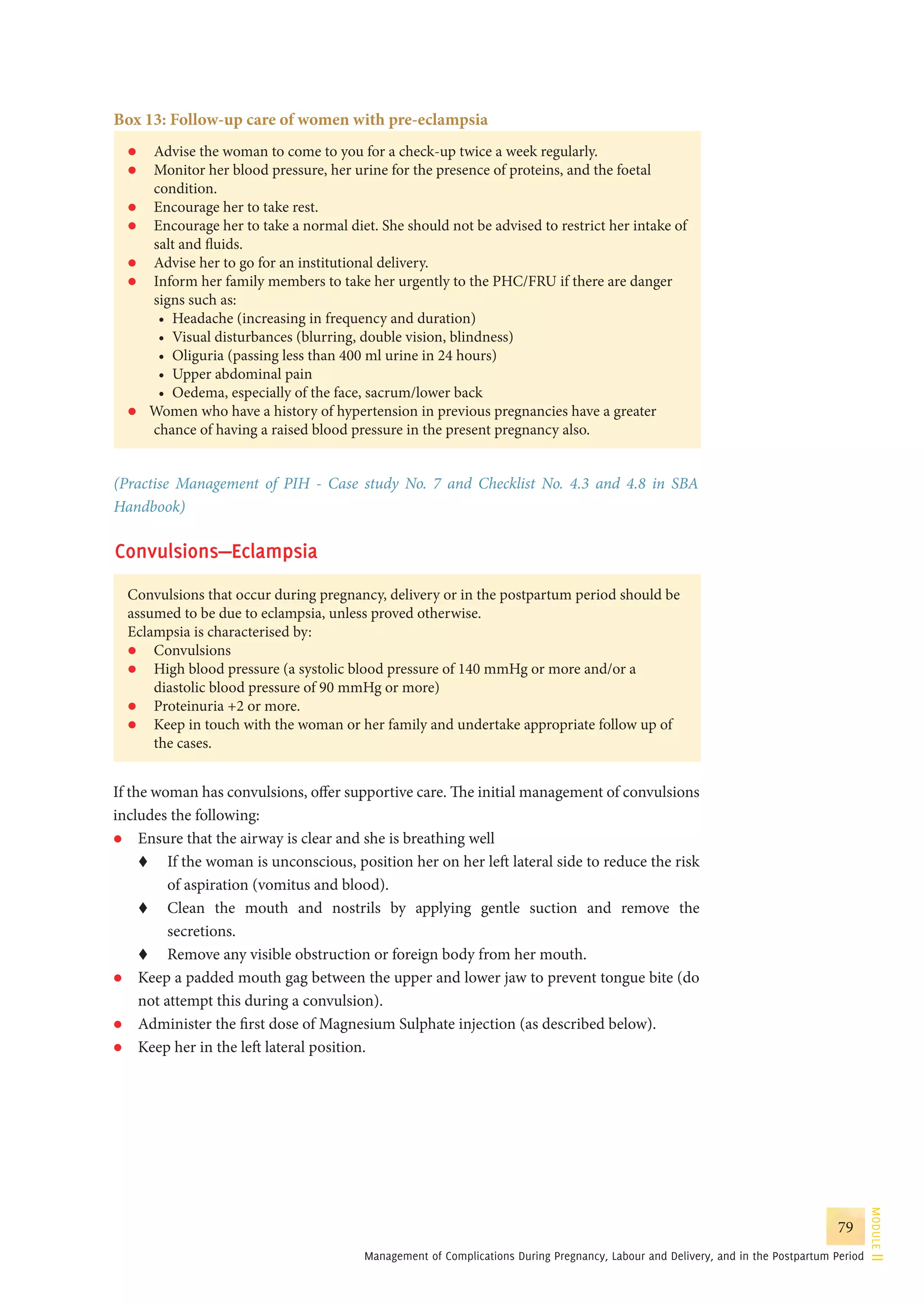 Guidelines for antenatal care and skilled attendance at birth by ANMs ...