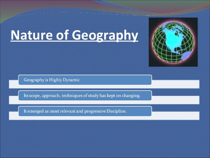Nature of Geography