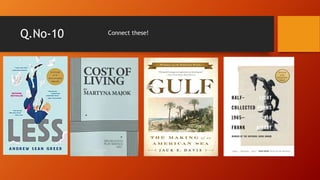 Q.No-10 Connect these!
 