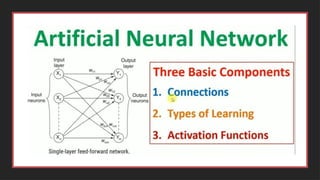 Deep learning Ann(Artificial neural network) | PPTX