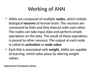 Artificial Neural Network in Machine Learning | PPTX