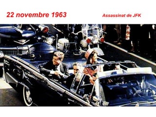 22 novembre 1963   Assassinat de JFK
 