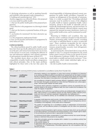 Ethics in public health surveillance | PDF