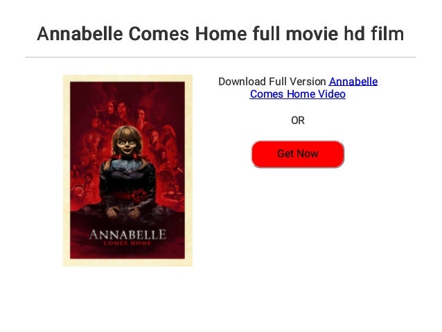 annabelle comes home online full movie free