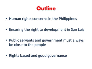 「Human Rights and Sustainable Human Development in Philippines Local ...