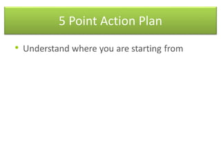 5 Point Action Plan
 