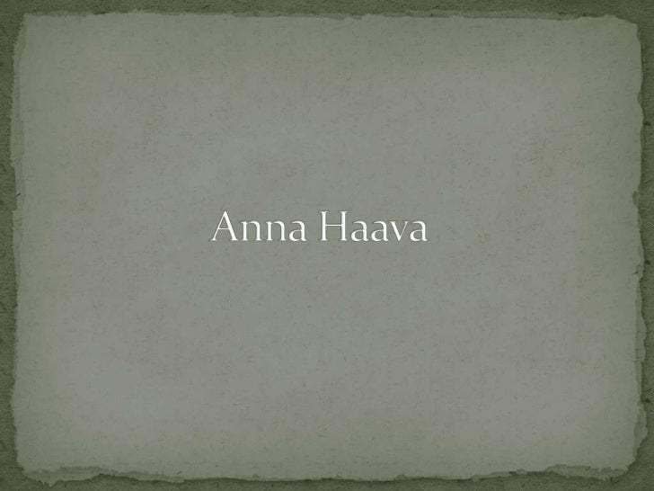 Anna Haava