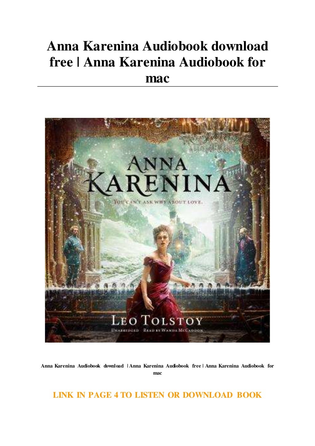 Anna Karenina for ios instal free Anna Karenina for ios instal free