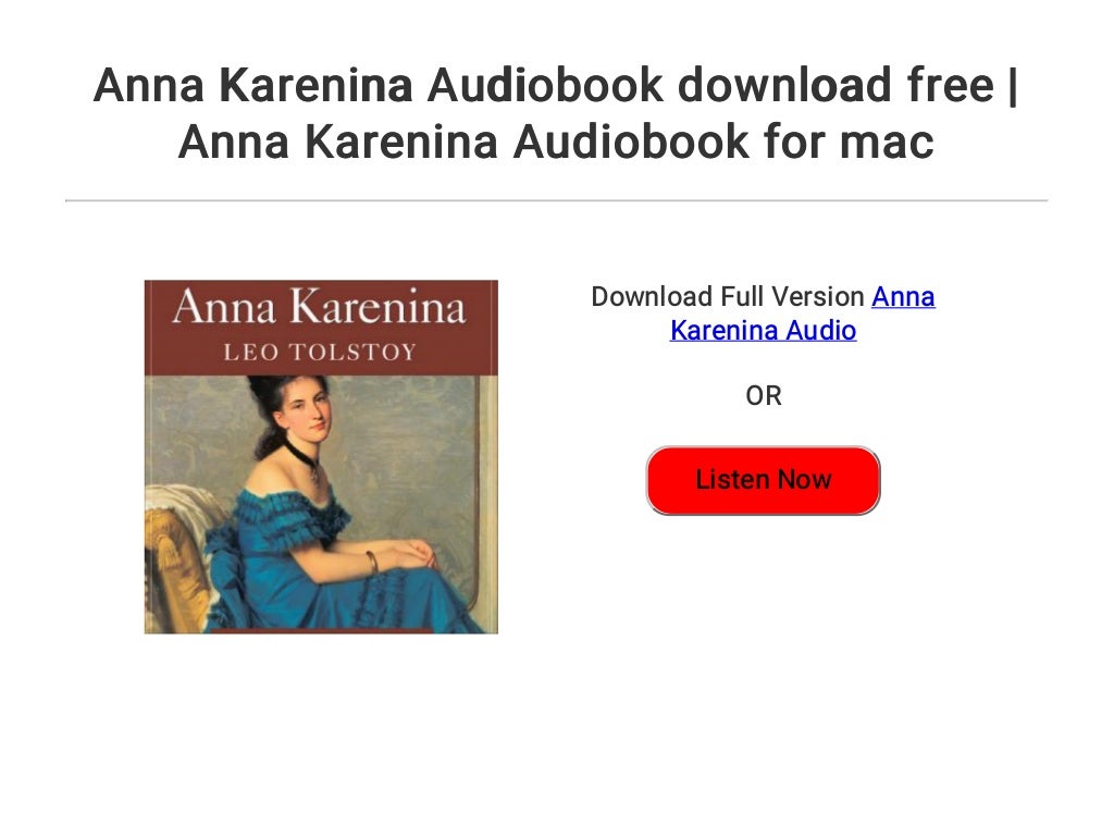 Anna Karenina for mac download