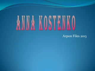 Arpon Files 2013
 
