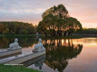 Painted, not photographed. 