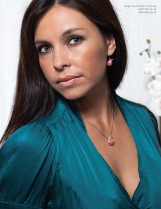 Georgia Peach Necklace & Earrings
              #REG3001, Pg. 68
              #REG3002, Pg. 68
 